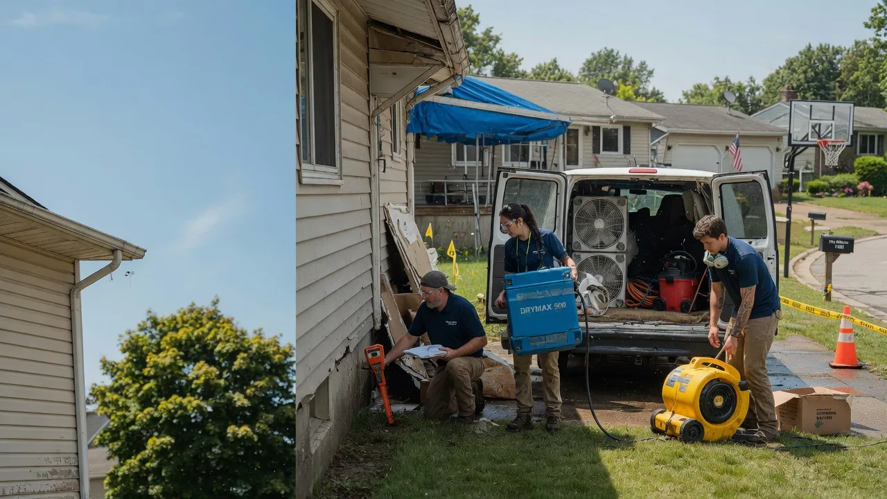 Ceiling Leak Cleanup in Beetown, WI near me